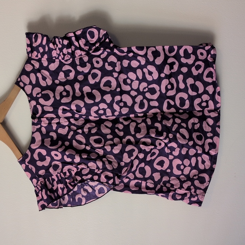 Nooworks Leopard Ruffle Top - Picture 3 of 3